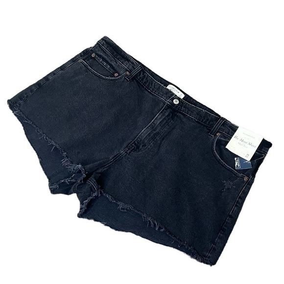 Abercrombie & Fitch The Mom Short High Rise 36/22 - Picture 5 of 16